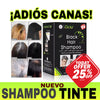 Shampoo tinte instantáneo cubre canas BLACK HAIR